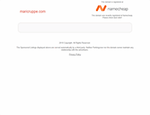 Tablet Screenshot of maricruppe.com